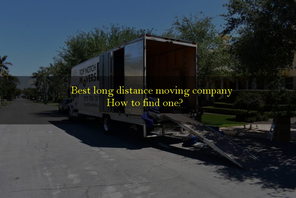 Best long distance moving company