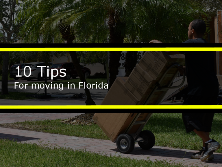 ten tips for moving in Florida