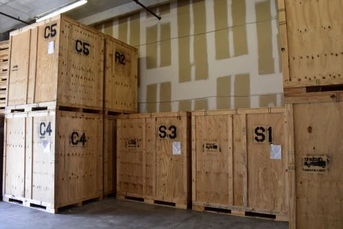 wooden storage crates, storage services from top notch movers